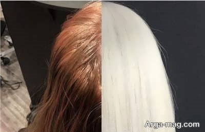 راه های یکدست کردن مو چند رنگ