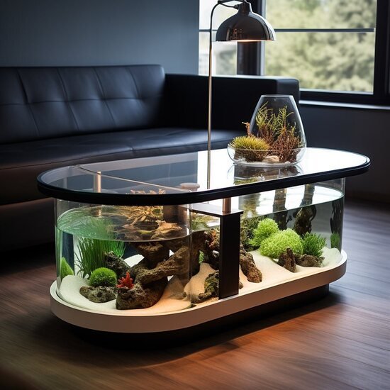 طراحی یک میز شیک، طبیعی و زنده!