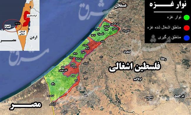 آخرین تحولات شمال شهر غزه پس از چهار ماه جنگ/ صهیونیست ها کدام مناطق را در اشغال دارند؟ +نقشه میدانی