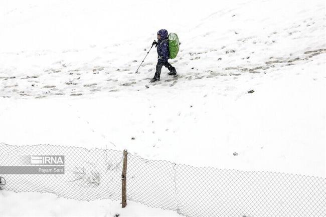 بارش برف در تهران