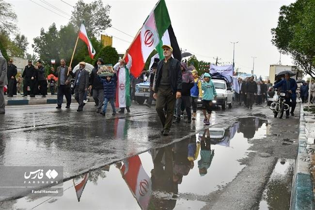 راهپیمایی 22 بهمن در ایران /خوزستان