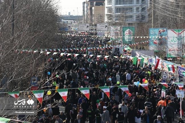 راهپیمایی 22 بهمن در ایران /البرز