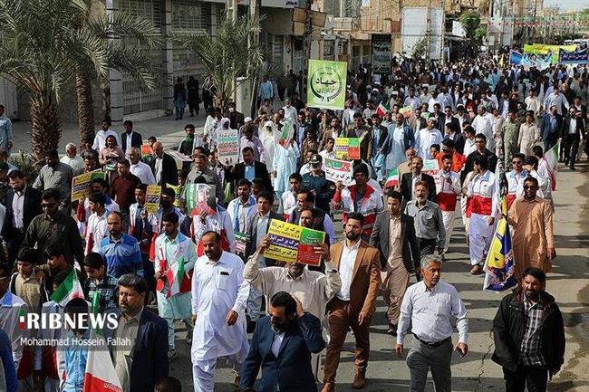 راهپیمایی بیست و دوم بهمن 1402 در استان سیستان و بلوچستان