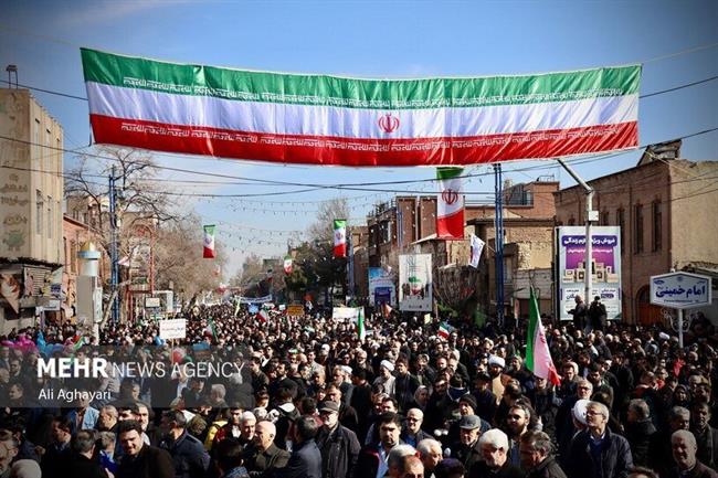 راهپیمایی 22 بهمن در ارومیه