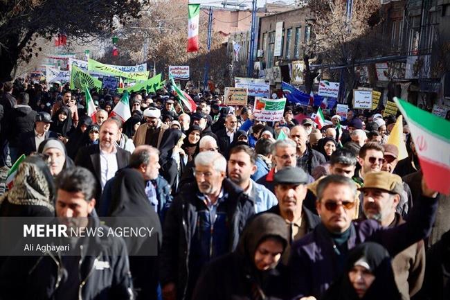 راهپیمایی 22 بهمن در ارومیه