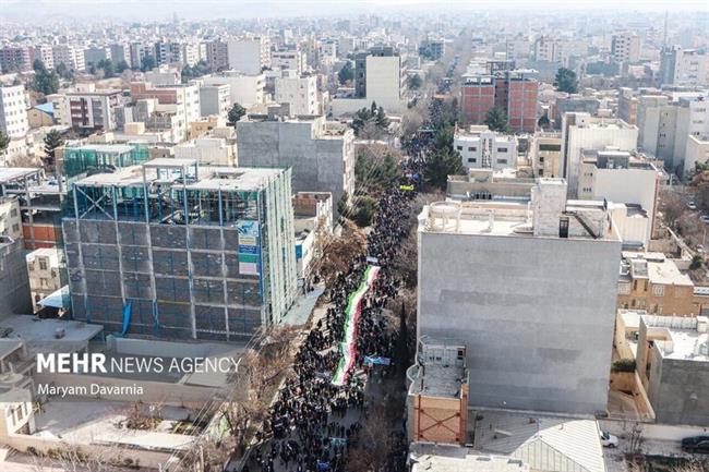  راهپیمایی 22 بهمن در بجنورد