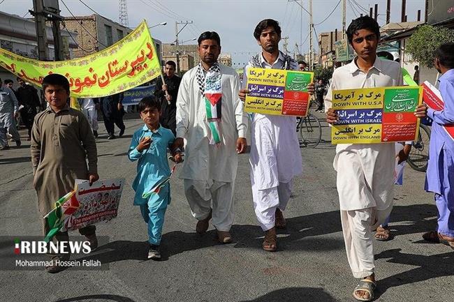 راهپیمایی بیست و دوم بهمن 1402 در استان سیستان و بلوچستان