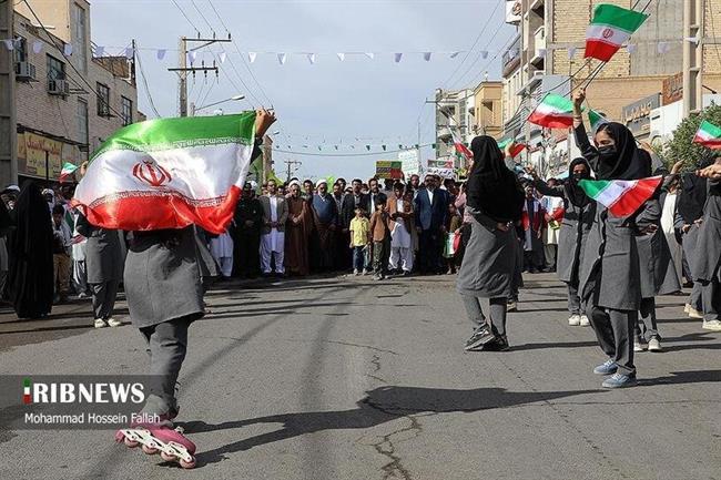 راهپیمایی بیست و دوم بهمن 1402 در استان سیستان و بلوچستان