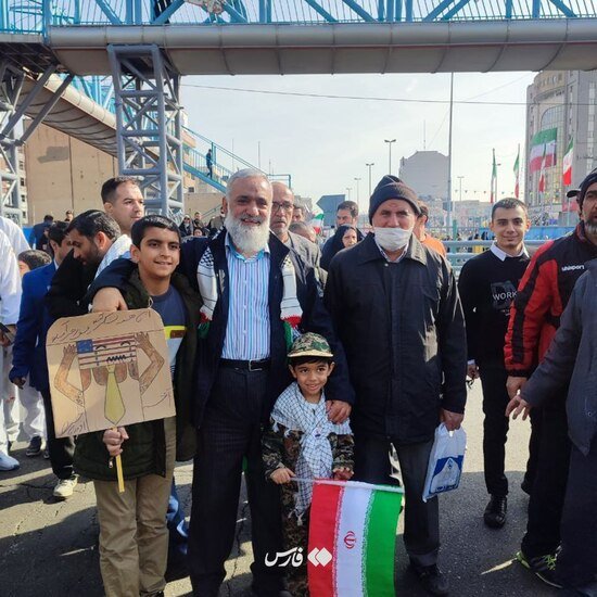 حضور مسئولین و چهره‌ها در راهپیمایی 22 بهمن تهران