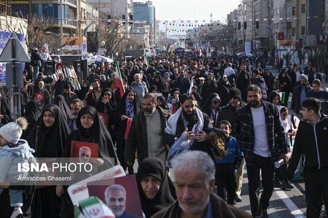 راهپیمایی 22 بهمن 1402 - تهران