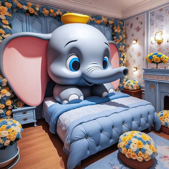 کدام یک از طرح های دیزنی را برای اتاق خواب کودک انتخاب می کنید؟
