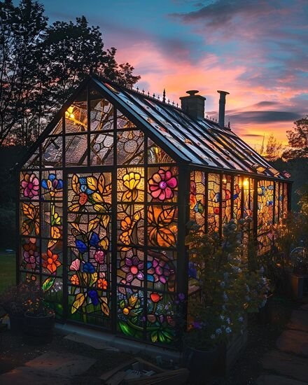 ایده های شگفت انگیز برای گلخانه های شیشه ای