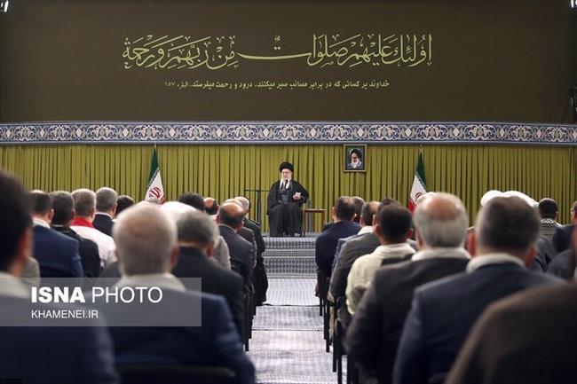 دیدار دست‌اندرکاران دومین کنگره 24 هزار شهید استان خوزستان با رهبر معظم انقلاب