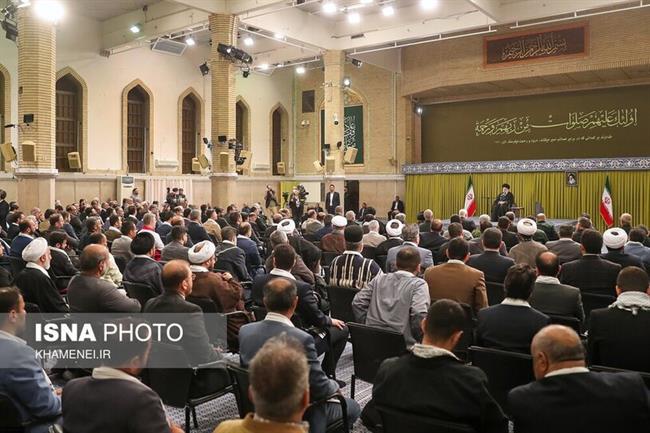 دیدار دست‌اندرکاران دومین کنگره 24 هزار شهید استان خوزستان با رهبر معظم انقلاب