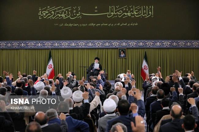 دیدار دست‌اندرکاران دومین کنگره 24 هزار شهید استان خوزستان با رهبر معظم انقلاب