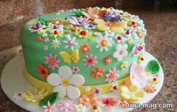 ایده های متنوع تزیین کیک