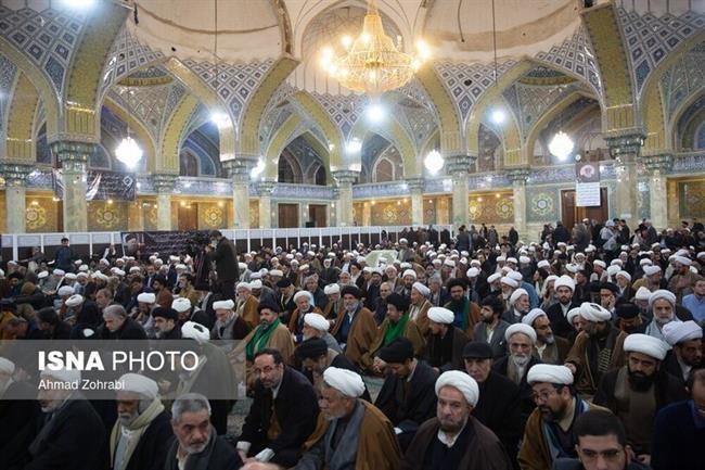 مراسم بزرگداشت آیت الله سید محمد موسوی بجنوردی در قم