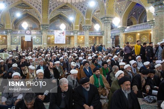 مراسم بزرگداشت آیت الله سید محمد موسوی بجنوردی در قم