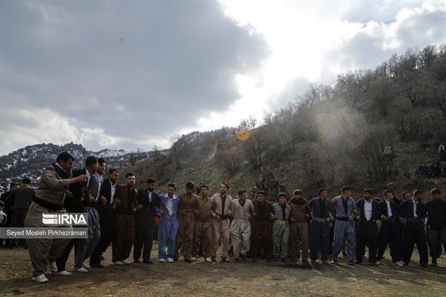 جشن نوروز در روستای دوپلوره - کردستان