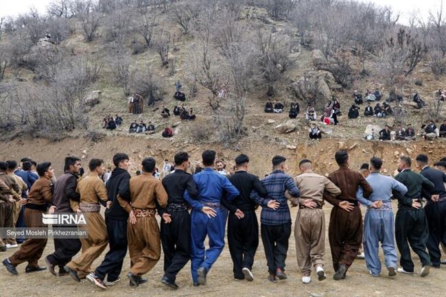 جشن نوروز در روستای دوپلوره - کردستان