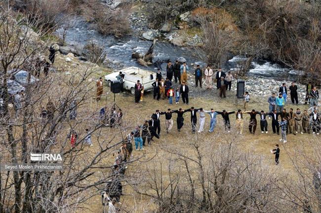 جشن نوروز در روستای دوپلوره - کردستان