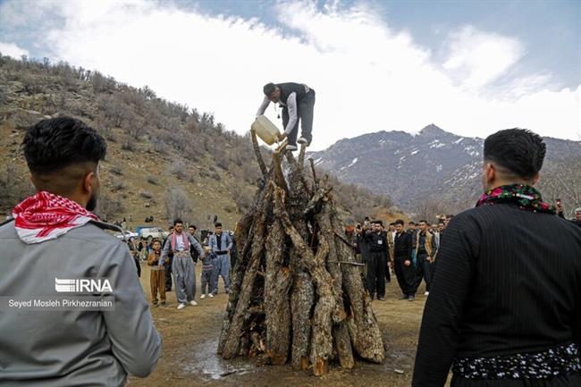 جشن نوروز در روستای دوپلوره - کردستان