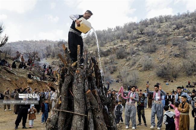 جشن نوروز در روستای دوپلوره - کردستان