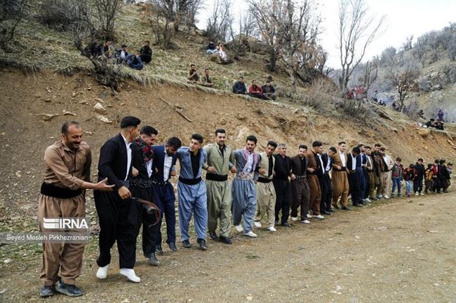 جشن نوروز در روستای دوپلوره - کردستان