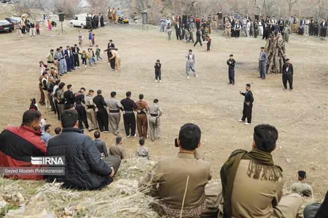 جشن نوروز در روستای دوپلوره - کردستان