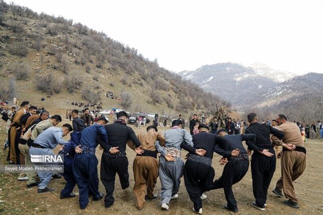 جشن نوروز در روستای دوپلوره - کردستان