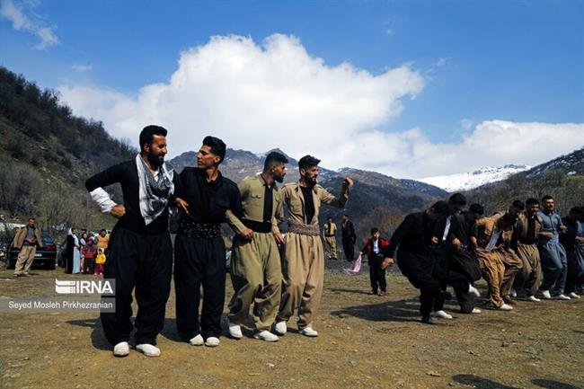 جشن نوروز در روستای دوپلوره - کردستان