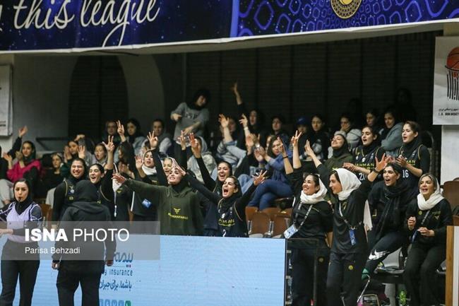 فینال لیگ برتر بسکتبال زنان؛ تیم‌های گروه بهمن - مهرسان