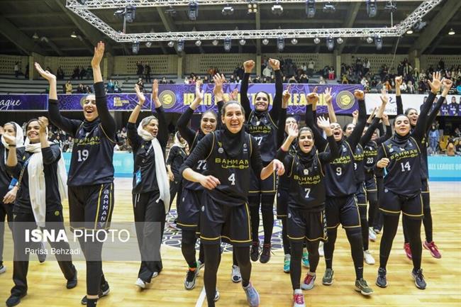 فینال لیگ برتر بسکتبال زنان؛ تیم‌های گروه بهمن - مهرسان