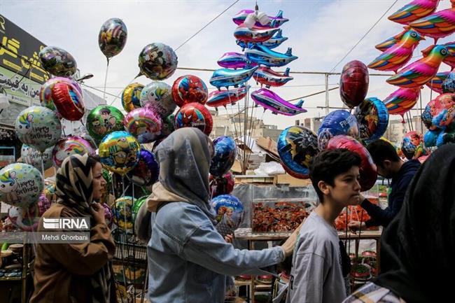 بازار گل و گیاه مشهد در آستانه نوروز