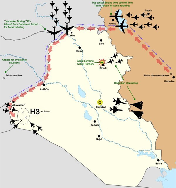 بزرگترین عملیات هوایی ایران /اشباح ایرانی به داخل خاک بعثی‌ها وارد شدند /جزئیات خواندنی از عملیات H-3