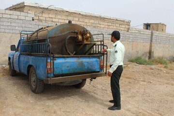کشف و ضبط 33 هزار لیتر گازوئیل قاچاق در شهرستان کرخه