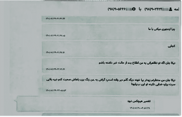 بازخوانی پرونده نیکا شاکرمی؛ از ادعای شکنجه تا پیام‌های لحظه آخری نیکا به مادرش +عکس و فیلم