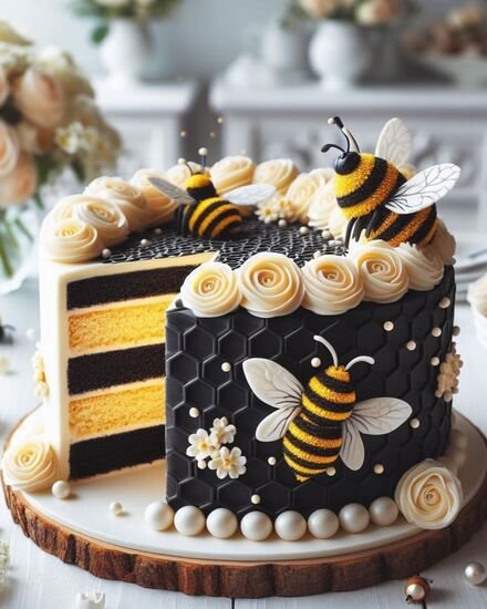 10 ایده کیک زنبور عسل