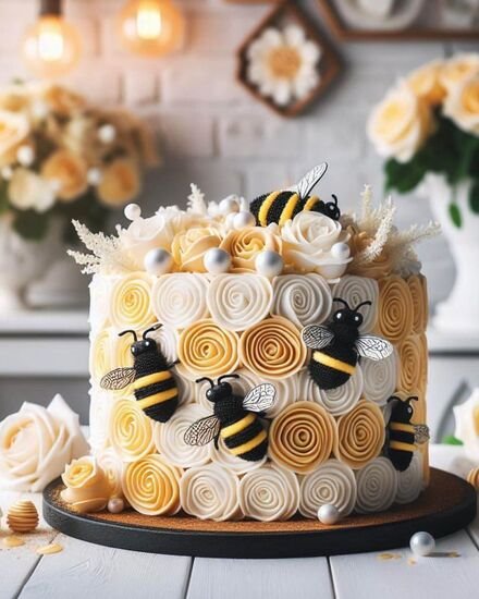 10 ایده کیک زنبور عسل