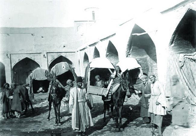 وسایل حمل و نقل مردم تهران؛ 100 سال قبل/ عکس