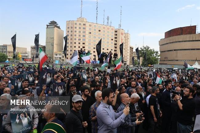 اندوه ایران در ماتم شهادت سید ابراهیم رئیسی