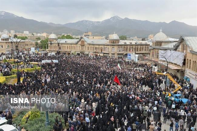 اندوه ایران در ماتم شهادت سید ابراهیم رئیسی