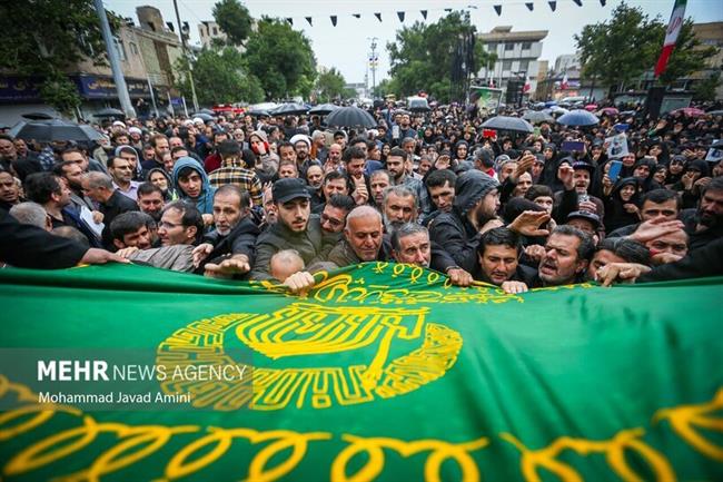 اندوه ایران در ماتم شهادت سید ابراهیم رئیسی