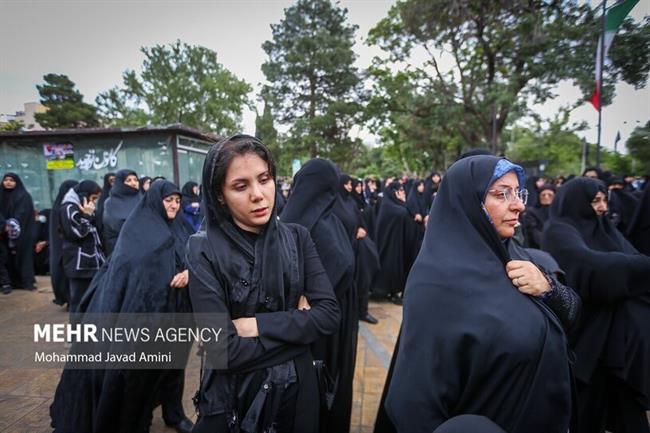 اندوه ایران در ماتم شهادت سید ابراهیم رئیسی