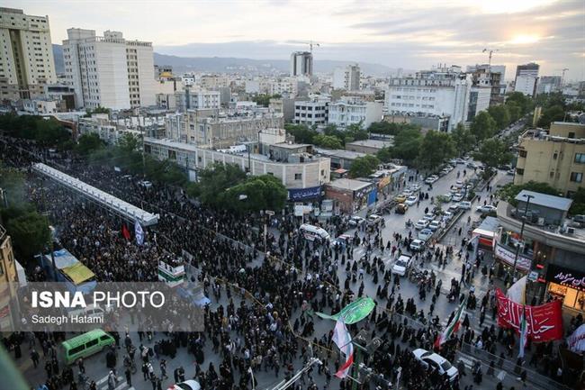 اندوه ایران در ماتم شهادت سید ابراهیم رئیسی