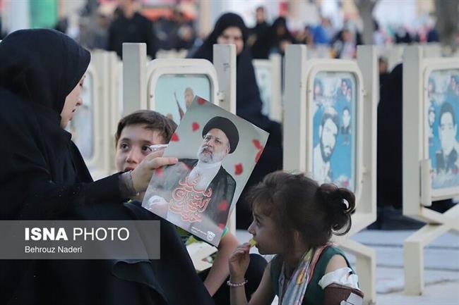 اندوه ایران در ماتم شهادت سید ابراهیم رئیسی