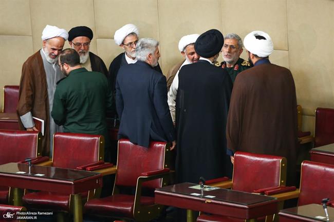 تصاویری از سردار قاآنی در جمع نمایندگان مجلس خبرگان