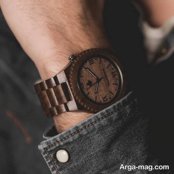 انواع ست ساعت مچی چوبی با طراحی خاص و شیک