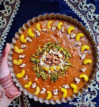 طرز تهیه حلوا ماهو ساده و خوش طعم