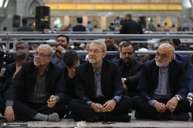 حضور شخصیت های سیاسی و لشکری در سی و پنجمین سالگرد ارتحال حضرت امام خمینی«ره»